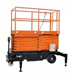 На сайте Трейдимпорт можно недорого купить Самоходный подъемник ножничного типа GROST SPX 05-7500 105189. 